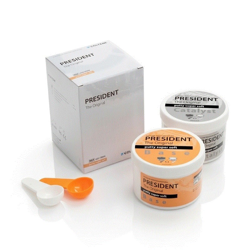 PRESIDENT THE ORIGINAL PUTTY (2X300 ml) siliconas de adición